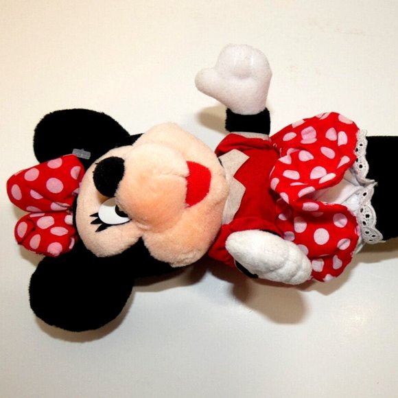 Minnie Mouse Disney World Plush Stuffed Toy Doll 11 inch Small - Picture 3 of 12